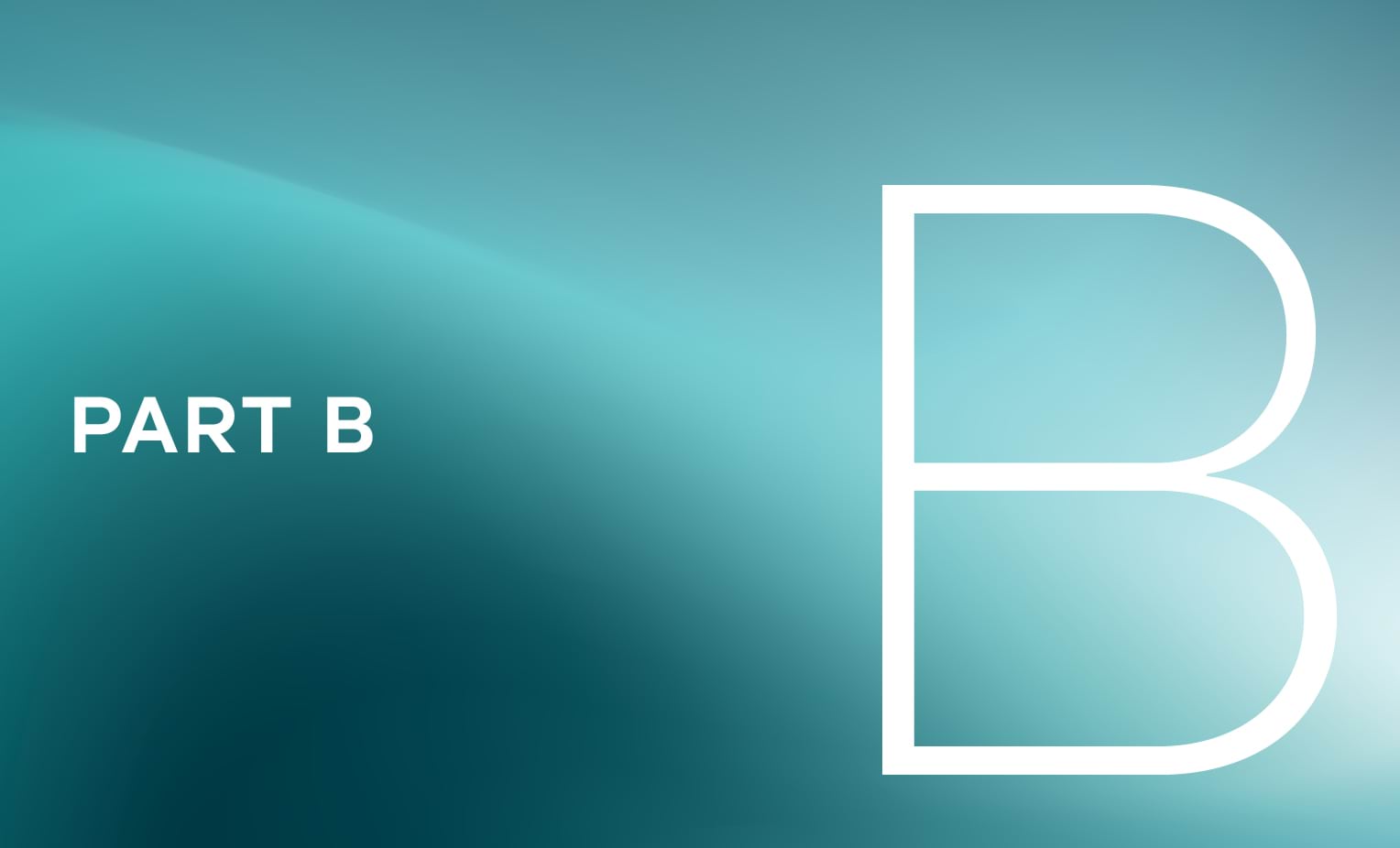 Part B Part B